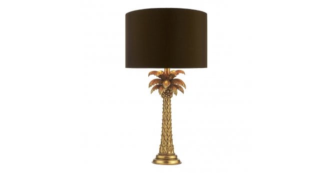 Där Lighting Palm Table Lamp Gold Base Only