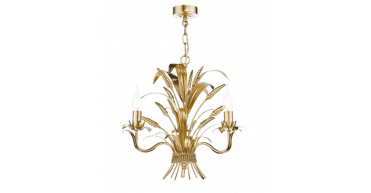 Phaedra 3 Light Pendant Gold