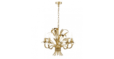 Phaedra 5 Light Pendant Gold