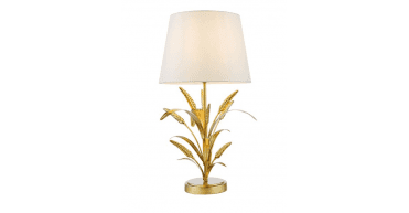 Phaedra Table Lamp Gold With Shade