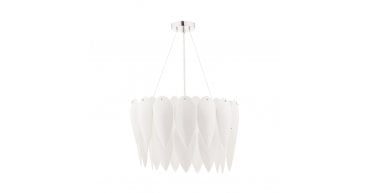 Phillipa 3 Light Pendant White Ceramic