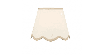 Poma Natural Linen Tapered Drum Shade 25cm
