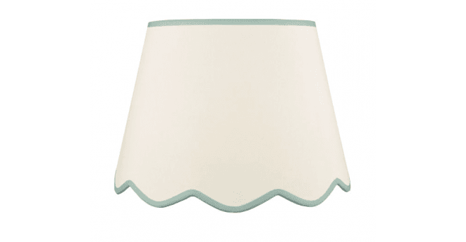 Där Lighting Poma Natural Linen Tapered Drum Shade 45cm