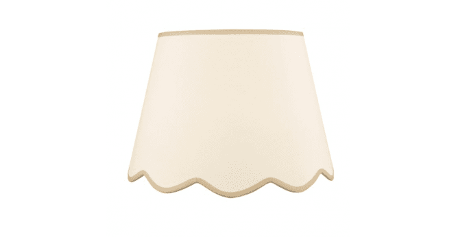 Där Lighting Poma Natural Linen Tapered Drum Shade 45cm