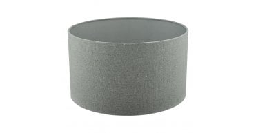 Pyramid Grey Linen Drum Shade 35cm