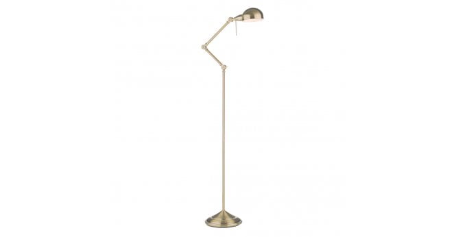 Där Lighting Ranger Floor Lamp Antique Brass
