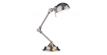 Ranger Task Table Lamp Satin Chrome