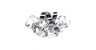 Rawley 4 Light Flush Polished Chrome 40cm