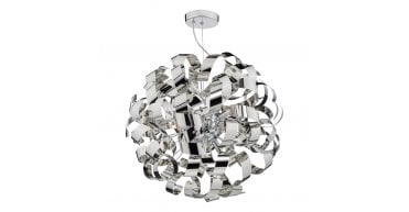 Rawley 9 Light Pendant Polished Chrome