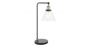Ray Table Lamp Antique Brass and Glass