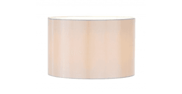 Rheneas White Cotton Drum Shade 30cm