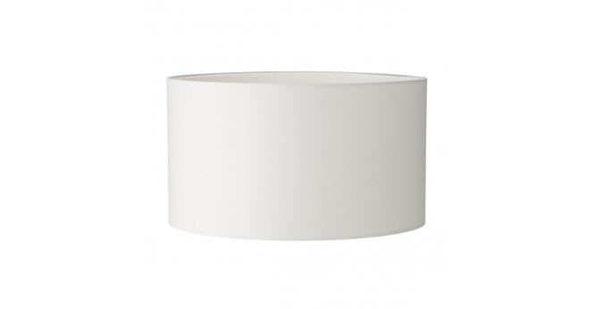 Där Lighting Rimini Ivory Cotton Drum Shade 25cm