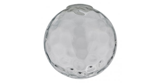 Där Lighting Ripple Easy Fit Shade Smoked Glass 25cm