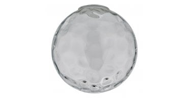 Ripple Easy Fit Shade Smoked Glass 25cm