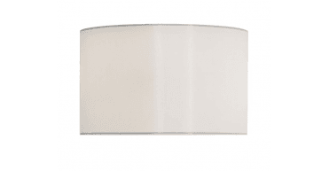 Risha Ivory Faux Silk Drum Shade 36cm