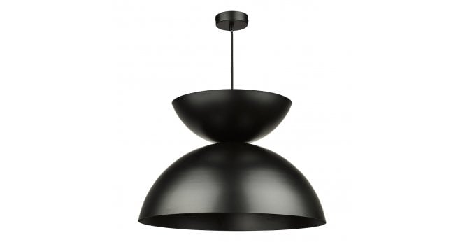 Där Lighting Riya Pendant Matt Black