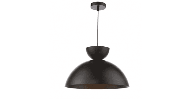 Där Lighting Riya Small Pendant Matt Black