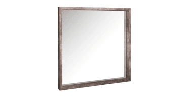 Rocco Mirror Distressed Concrete Effect 80 X 80cm