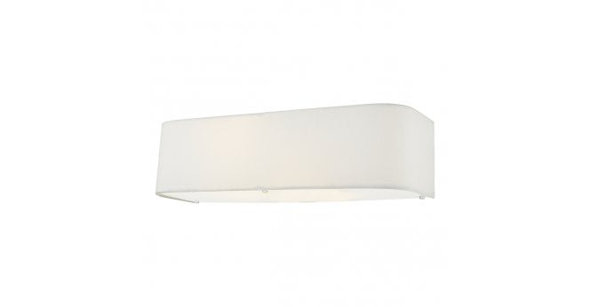 Där Lighting Ronda 2 Light Wall Light Ivory