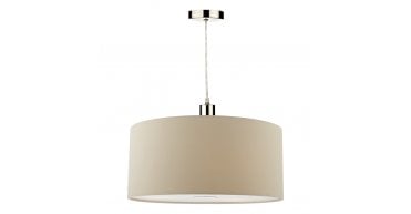 Ronda Ecru Faux Silk Easy Fit Shade 40cm