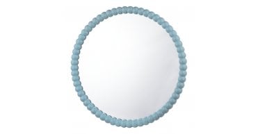 Ruan Round Mirror Blue 70cm