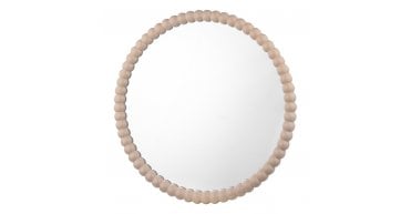 Ruan Round Mirror Cream 70cm