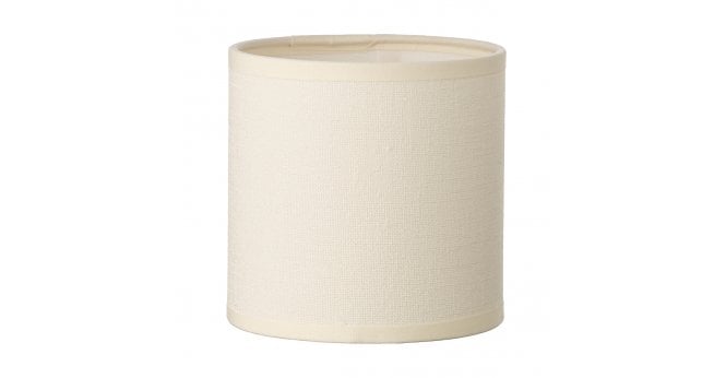 Där Lighting S066 Cream Cotton Drum Shade 12cm