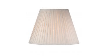 S1098 Taupe Cotton Tapered Drum Shade 43cm
