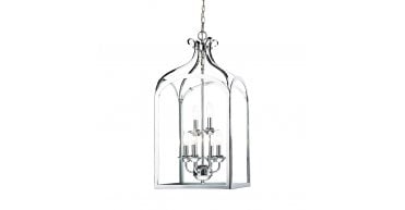 Senator 6 Light Pendant Polished Chrome