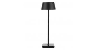 Sergio Outdoor Table Lamp Matt Black LED IP54