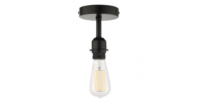 Där Lighting SF0122 Semi Flush Suspension Matt Black Bracket Only