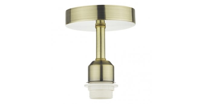 Där Lighting SF0175 Semi Flush Suspension Antique Brass Bracket Only