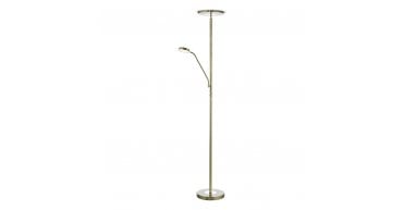 Shelby Mother & Child Lamp Antique Brass LED