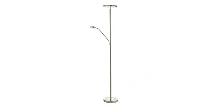 Där Lighting Shelby Mother & Child Lamp Satin Nickel LED