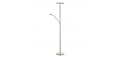 Shelby Mother & Child Lamp Satin Nickel LED