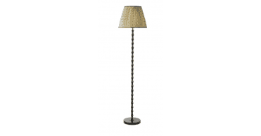 Siyanda Floor Lamp Black With Shade