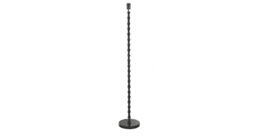 Siyanda Floor Lamp Satin Black Base Only