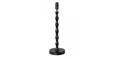 Siyanda Table Lamp Satin Black Base Only