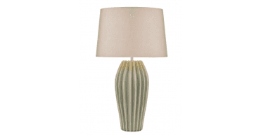 Sonia Taupe Faux Silk Tapered Drum Shade 38cm