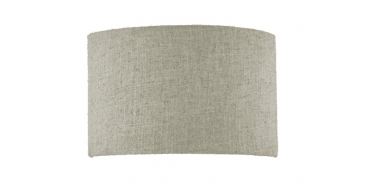 Sophie Natural Linen Half Drum Shade