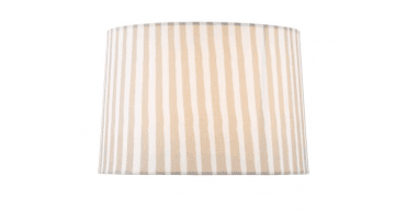 Sosa Taupe Cotton Tapered Drum Shade 22cm