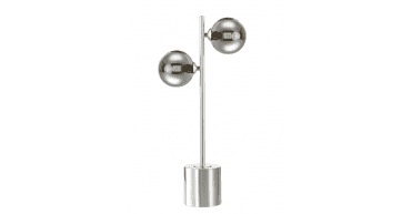 Spiral 2 Light Table Lamp Polished Chrome Fitting Only