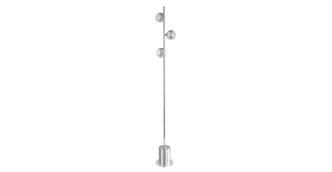 Där Lighting Spiral 3 Light Floor Lamp Polished Chrome Base Only