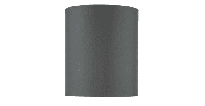 Där Lighting Suelita Grey Cotton Cylinder Shade 18.5cm