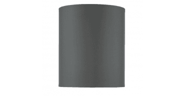 Suelita Grey Cotton Cylinder Shade 18.5cm