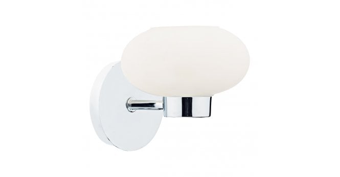 Där Lighting System Single Wall Bracket Polished Chrome