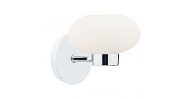 System Single Wall Bracket Polished Chrome