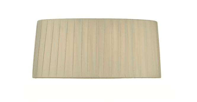 Där Lighting Taupe Faux Silk Ribbon Shade For CRI0929