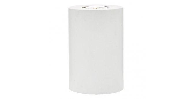 Där Lighting Tedrick Uplighter Table Lamp White