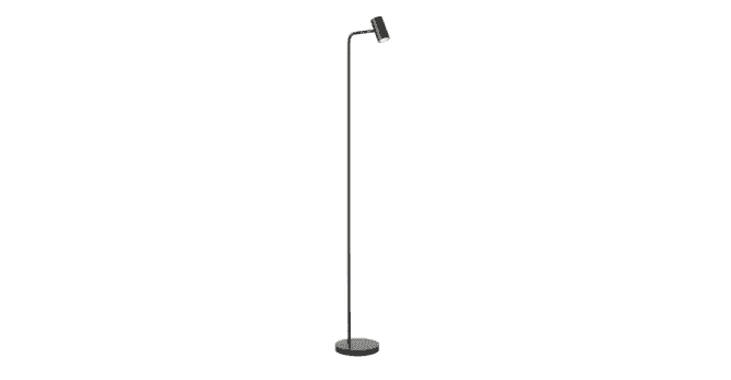 Där Lighting Thierry Task Floor Lamp Matt Black